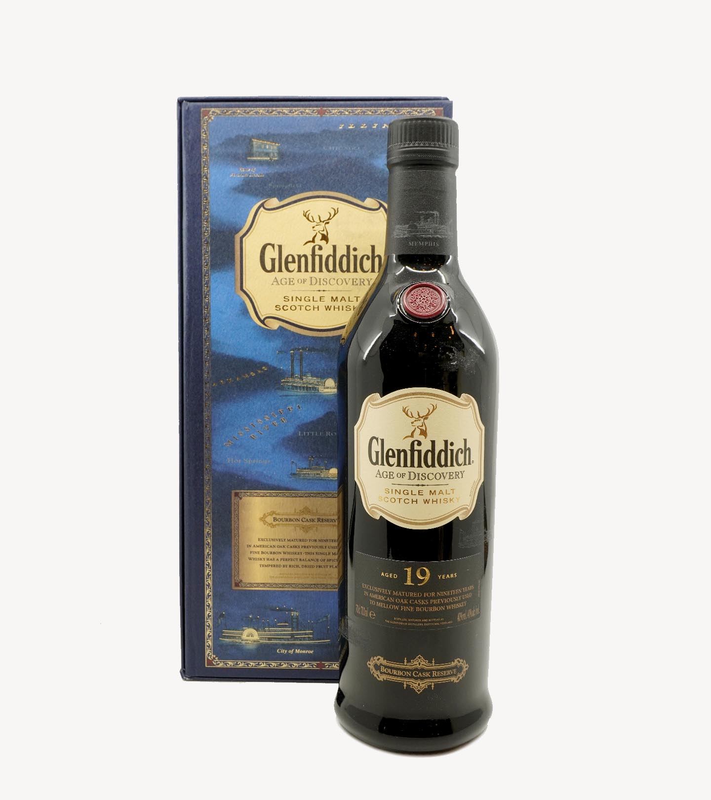 Whisky The Glenfiddich 19 Anos Bourbon Cask Reserve 70cl